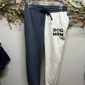 New with Tags MODERN LUX Dog Mom Multicolor Sweatpants